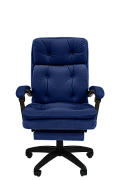 Кресло Chairman Home 442 Россия ткань Т-82 синий