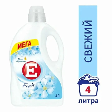 Кондиционер-ополаскиватель 4 л, E 'Свежий'