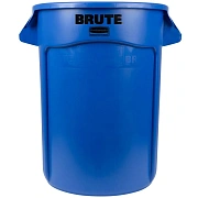 Мусорный бак Rubbermaid Brute 121.1л, синий, FG263200BLUE