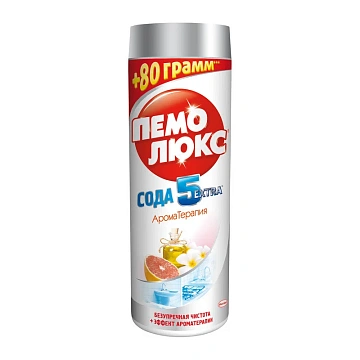 Чистящее средство 480 г, ПЕМОЛЮКС Сода-5/7, 'Яблоко', порошок, 2414453