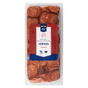 Колбаса Metro Chef Чоризо, варено-копченая, нарезка, 500г