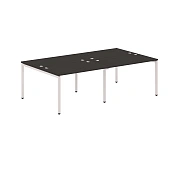 Стол 4-х местный XWST 2414 Дуб Юкон Модерн/Алюминий 2406х1406х750 XTEN-S