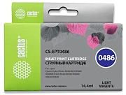 Картридж струйный Cactus CS-EPT0486 T0486 светло-пурпурный (14.4мл) для Epson Stylus Photo R200/R220