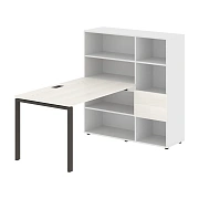 Рабочая станция EURST 1213 Ясень Траун/Мокко 1790х1250х1355 EDIS