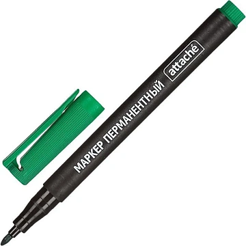Маркер перманентный Выбор Есть зеленый 1 мм