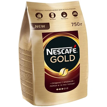 Кофе молотый в растворимом NESCAFE 'Gold' 750 г, сублимированный, 12348310