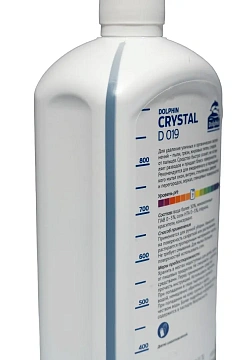 Моющее средство для стекол Dolphin Crystal D019, 1л, для мытья всех стеклянных и зеркальных поверхностей