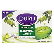 Мыло туалетное Duru Olive blooming white, 140г