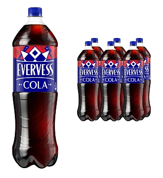 Напиток Evervess Cola газированный, 1.5л