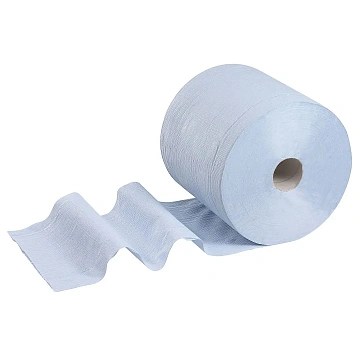 Протирочный материал Kimberly-Clark WypAll L20, 7300, для сильных загрязнений, в рулоне, 190м, 2 слоя, синий
