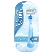 Станок для бритья Gillette Venus Blue женский + 2 сменные кассеты