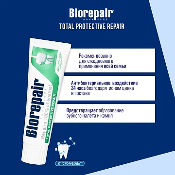 Зубная паста Biorepair Комплексная защита, 75мл