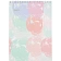 Блокнот А5,80л,кл,греб.верх,обл.мат.лам. Attache Selection Pastel Круги