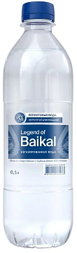 Вода Legend of Baikal питьевая негазированная, 500мл