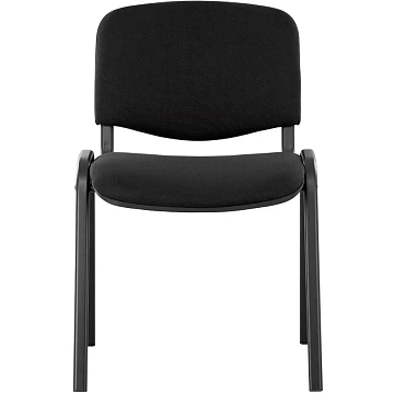 Стул UA_EChair Rio(ИЗО/ISO) черн, ткань черная С-11