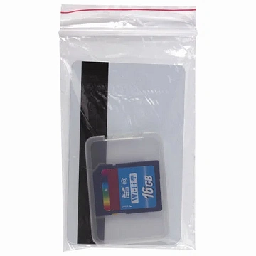 Пакеты с замком ZIP LOCK 'зиплок', комплект 100 шт., 70х100 мм, ПВД, толщина 35 микрон, BRAUBERG, 60