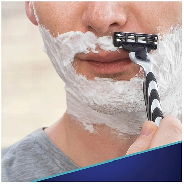 Кассеты для бритвенного станка Gillette Mach3, 2шт