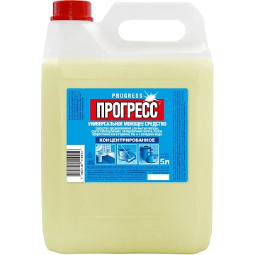 Средство моющее универсальное 5 л, ПРОГРЕСС, 10452