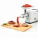 Мясорубка GORENJE MG1802SJW, 1800 Вт, производительность 2,1 кг/мин, 7 насадок, реверс, белый