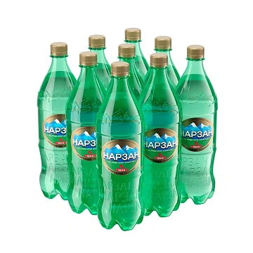 Вода минеральная Нарзан газ, 1л, ПЭТ