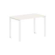 Стол прямой EUST 1167 Ясень Траун/Белый 1160х670х750 EDIS