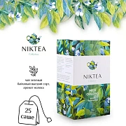 Чай NIKTEA 'Молочный улун' зеленый, 25 пакетиков в конвертах по 2 г, TALTHA-DP0059
