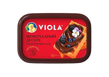 Сыр плавленый Viola Шоколадный десерт ГОСТ 30%, 180г