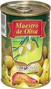 Оливки Maestro de oliva с креветками, 300г
