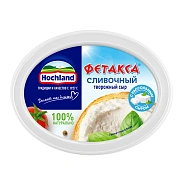 Сыр творожный Hochland Фетакса Сливочный с добавлением рассольного сыра 60%, 140г