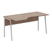 Стол прямой СА-1P(L) Ясень Шимо/Алюминий 1600х900х755 IMAGO PLUS