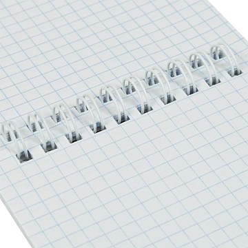 Блокнот А6 60л. на гребне BG 'Для конференций', черный