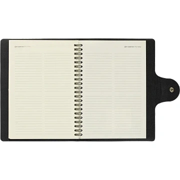 Ежедневник недатированный Fluid Attache Selection сер-гол. 140х200 мм,192с