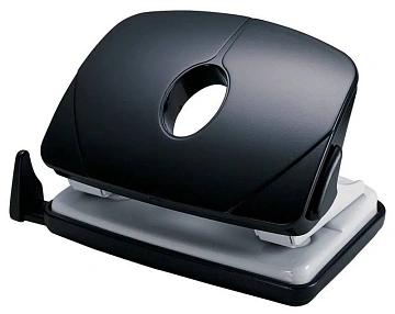 Дырокол 16л Kw-Trio Vortex Smart 91P0  металл/пластик ассорти с линейкой