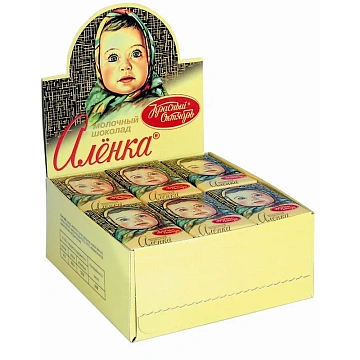 Шоколад Аленка 15г 42 шт/уп.