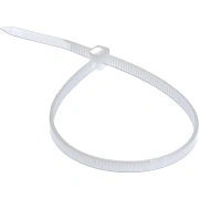 Стяжка (хомут) 150 мм х 2.5 мм, 100 шт, нейлон, Rexant, белый, 07-0150