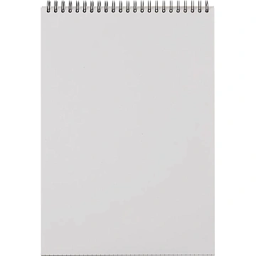 Блокнот 80л,без/лин,А4,Clear Pad,белый 60г/м