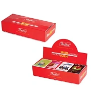 Блокнот МАЛЫЙ ФОРМАТ А7 65х100 мм, 40 л., гребень, картон, клетка, дисплей, HATBER, Ассорти, 031285