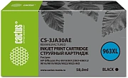 Картридж струйный Cactus CS-3JA30AE 963XL черный (58мл) для HP OfficeJet Pro 9010/9010e/9012/9014/90