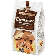 Печенье Хлебный Спас Итальянское с апельсиновым вкусом и  изюмом, 230г