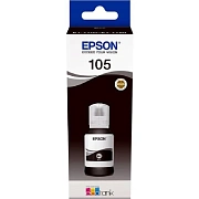 Чернила Epson 105 T00Q1 C13T00Q140 чер.пигм. дляL7160/L7180