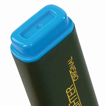 Текстовыделитель BRAUBERG 'ORIGINAL', ГОЛУБОЙ, линия 1-5 мм, 151684