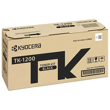 Тонер-картридж Kyocera TK-1200 чер. для ECOSYS M2235/P2335/M2735/M2835