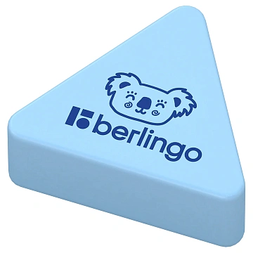 Ластик Berlingo 'Zoo', треугольный, термопластичная резина, 28*24*10мм