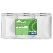 Бумага туалетная FOCUS Jumbo Eco 1 сл белая 200 м арт. 5050784 12 шт.