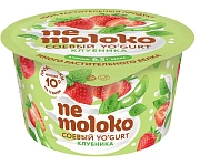 Продукт соевый Nemoloko Yo'gurt с клубникой, 130г