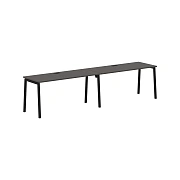 Стол 2-х местный ELWST 3167 Мокко/Черный 3126х670х750 EDIS