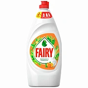 Средство для мытья посуды 900 мл, FAIRY (Фейри) 'Апельсин и лимонник', 700415