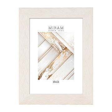 Фоторамка Мирам кремовая, 15 x 21см