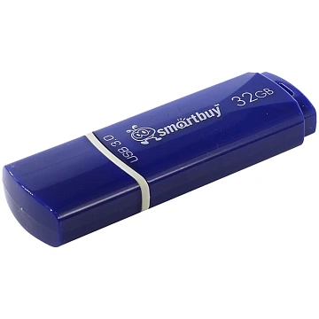 Память Smart Buy 'Crown'  32GB, USB 3.0 Flash Drive, синий