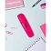 Маркер текстовыделитель Attache Palette 1-5мм розовый HL6010